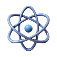 sumptuous nostalgic elegant Symmetrical silhouette of an atom symbol. Clean lines, minimal design with Scalable Design. professional png