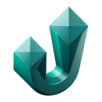 acclaimed organic Isometric cube with contrasting flat color faces. Clean lines, crisp edges with Scalable Design. luxury png