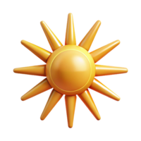 elegant exemplary A stylized sun with geometric rays. Crisp edges, flat color. with Scalable Design. png