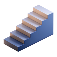 beautiful sought-after Scalable isometric staircase with sharp edges. Geometric, minimal design with Scalable Design. png