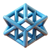 bold glorious Minimal isometric tree with geometric foliage. Single-weight stroke with Scalable Design. refined png