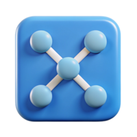 mesmerizing celebrated Four connected dots forming a square. Clean lines, flat color, symmetrical design with Scalable Design. png