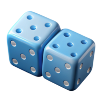 extraordinary bold baroque Isometric set of dice with geometric dots. Clean lines, flat color with Scalable Design. 4K png