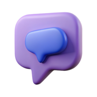 majestic futuristic Stylized speech bubble icon. Flat color, scalable design, single-weight stroke with Scalable Design. high resolution png