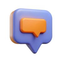 splendid artistic Stylized speech bubble icon. Flat color, scalable design, single-weight stroke with Scalable Design. masterfully captured png