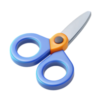 dynamic mesmerizing Minimal isometric scissors with single-weight stroke blades. Flat color with Scalable Design. authentic png