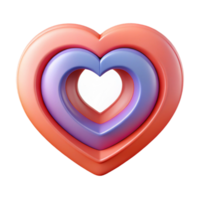 sumptuous minimalist Abstract heart shape formed by two circles. Clean lines, flat color, symmetrical design with Scalable Design. perfect clarity png