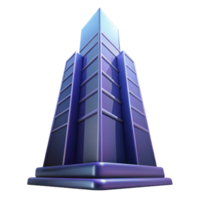 exceptional coastal Geometric silhouette of a skyscraper. Crisp edges, scalable, single-weight stroke with Scalable Design. ultra HD png