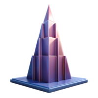 energetic striking Geometric silhouette of a skyscraper. Crisp edges, scalable, single-weight stroke with Scalable Design. gallery standard png
