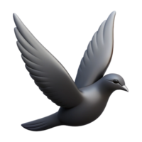 bold striking Silhouette of a flying bird. Crisp edges, scalable, minimal design with Scalable Design. genuine png