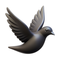 dramatic memorable Silhouette of a flying bird. Crisp edges, scalable, minimal design with Scalable Design. png