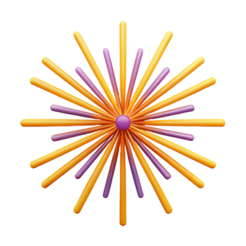 dinamico degno di nota radiante Linee a partire dal un' centrale punto, minimo disegno, pulito Linee. scalabile geometrico design con scalabile design. lusso png