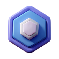 playful majestic Pentagonal badge with an abstract shape. Minimal, flat color, clean lines with Scalable Design. fine detail png