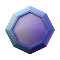 radiant whimsical bohemian Geometric silhouette of an octagon. Flat color, clean lines, with Scalable Design. handcrafted png
