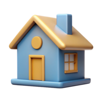 pristine minimalist Flat color silhouette of a house. Minimal design, clean lines with Scalable Design. high quality png