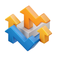 wonderful timeless Isometric arrow set with clean lines and symmetrical design with Scalable Design. png