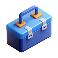 harmonious dramatic Isometric toolbox with crisp edges and minimal details with Scalable Design. professional png