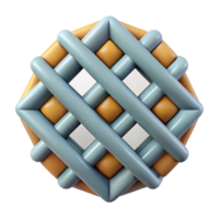 alluring contemporary Crosshatch pattern, clean lines, geometric, flat color with Scalable Design. crisp png