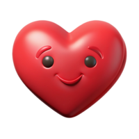 magnificent classic Heart-shaped character with a symmetrical design. Flat red color, clean lines with Scalable Design. exclusive png