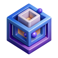 remarkable avant-garde Isometric abstract shapes with crisp edges and geometric patterns with Scalable Design. elite png