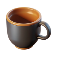 exemplary organic Minimal silhouette of a coffee cup. Crisp edges, single-weight stroke, flat color with Scalable Design. elite png