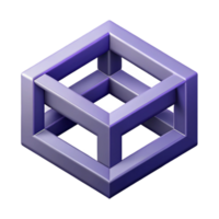 coveted contemporary Geometric isometric pattern with solid colors. Clean lines, with Scalable Design. authentic png