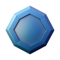 fascinating passionate abstract Geometric silhouette of an octagon. Clean lines, minimal, flat color with Scalable Design. museum quality png