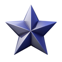stunning creative Symmetrical isometric star with sharp edges. Clean lines, minimal with Scalable Design. exclusive png