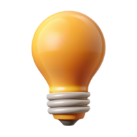 majestic exceptional Clean lines outlining a stylized lightbulb. Minimal, with Scalable Design. png