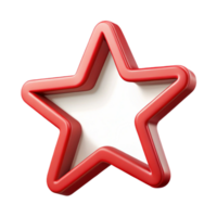 fascinating distinguished Single weight stroke outline of a stylized star. Crisp edges, minimal design with Scalable Design. png