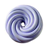 tranquil vibrant Clean lines forming an abstract spiral shape. Scalable, single-weight stroke with Scalable Design. premium png