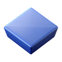 bold captivating Flat color parallelogram, clean lines, minimal design with Scalable Design. professional png