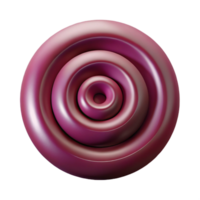 elegant timeless Symmetrical flower with sharp edges. Flat red. Minimal design with Scalable Design. png