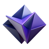 glorious distinguished Overlapping triangular prisms, clean lines, flat violet and indigo with Scalable Design. png