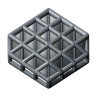 majestic ethereal futuristic A series of concentric squares, minimal design, crisp edges with Scalable Design. expertly shot png