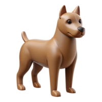impressive whimsical coastal Clean lines form a stylized dog. Flat brown. with Scalable Design. authentic png