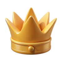 remarkable nordic Minimal crown icon with clean lines. Flat gold. with Scalable Design. impeccable png