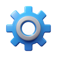 breathtaking gothic A clean lines gear icon. Symmetrical design, scalable, flat color with Scalable Design. fine detail png