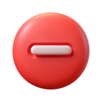 sought-after tropical Scalable minus sign character, red, symmetrical design with Scalable Design. luxury png