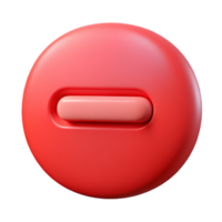 captivating baroque Scalable minus sign character, red, symmetrical design with Scalable Design. expertly shot png