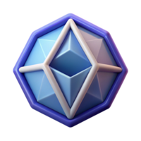 dramatic harmonious gothic A geometric pentagon icon. Symmetrical design, clean lines, flat color with Scalable Design. fine detail png