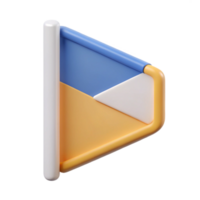 picturesque contemporary A minimal flag icon. Crisp edges, flat color, with Scalable Design. perfect clarity png