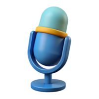 harmonious beautiful A scalable microphone icon. Single-weight stroke, flat color, crisp edges with Scalable Design. perfect clarity png