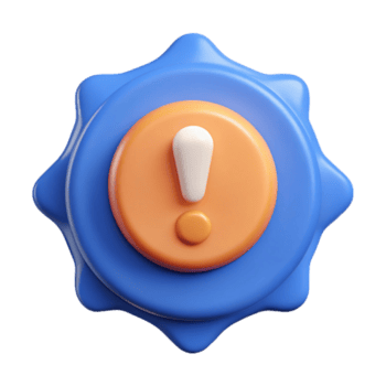 elegant remarkable Speech bubble badge with an exclamation mark. Crisp edges, flat color, symmetrical with Scalable Design. png