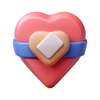 elegant coveted Heart-shaped badge with a single horizontal line. Geometric, clean lines, with Scalable Design. png