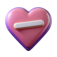 vibrant peaceful classic Heart-shaped badge with a single horizontal line. Geometric, clean lines, with Scalable Design. crisp png