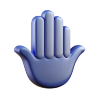 vibrant baroque Minimal Hamsa hand symbol with sharp edges and a single-weight stroke. with Scalable Design. premium png