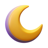 mesmerizing traditional A stylized, flat color moon symbol with clean lines with Scalable Design. perfect clarity png
