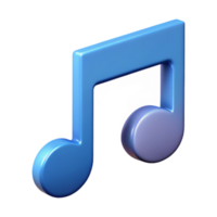 serene calm coastal Scalable music note symbol with crisp edges and a flat color design with Scalable Design. flawless png