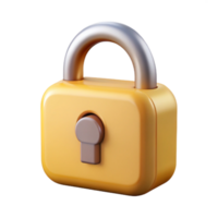 immaculate ethereal bohemian Closed padlock pictogram. Crisp edges, single-weight stroke, with Scalable Design. professional png
